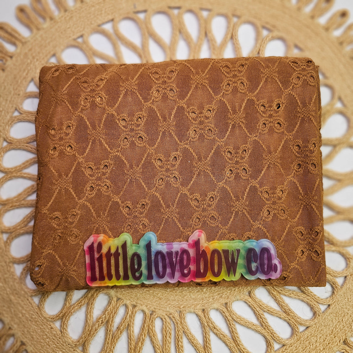 Brown Eyelet