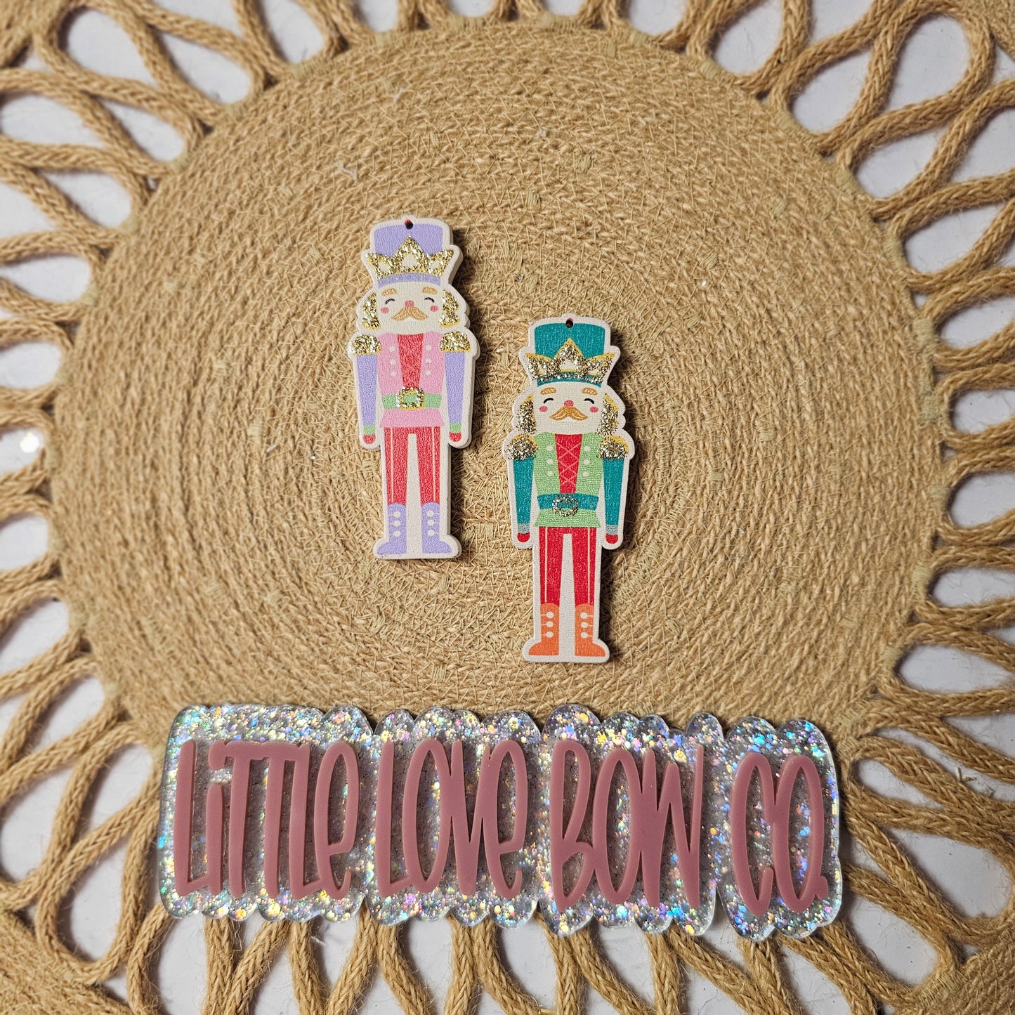 Nutcracker Ornament Add on (set of two - will come on clips)