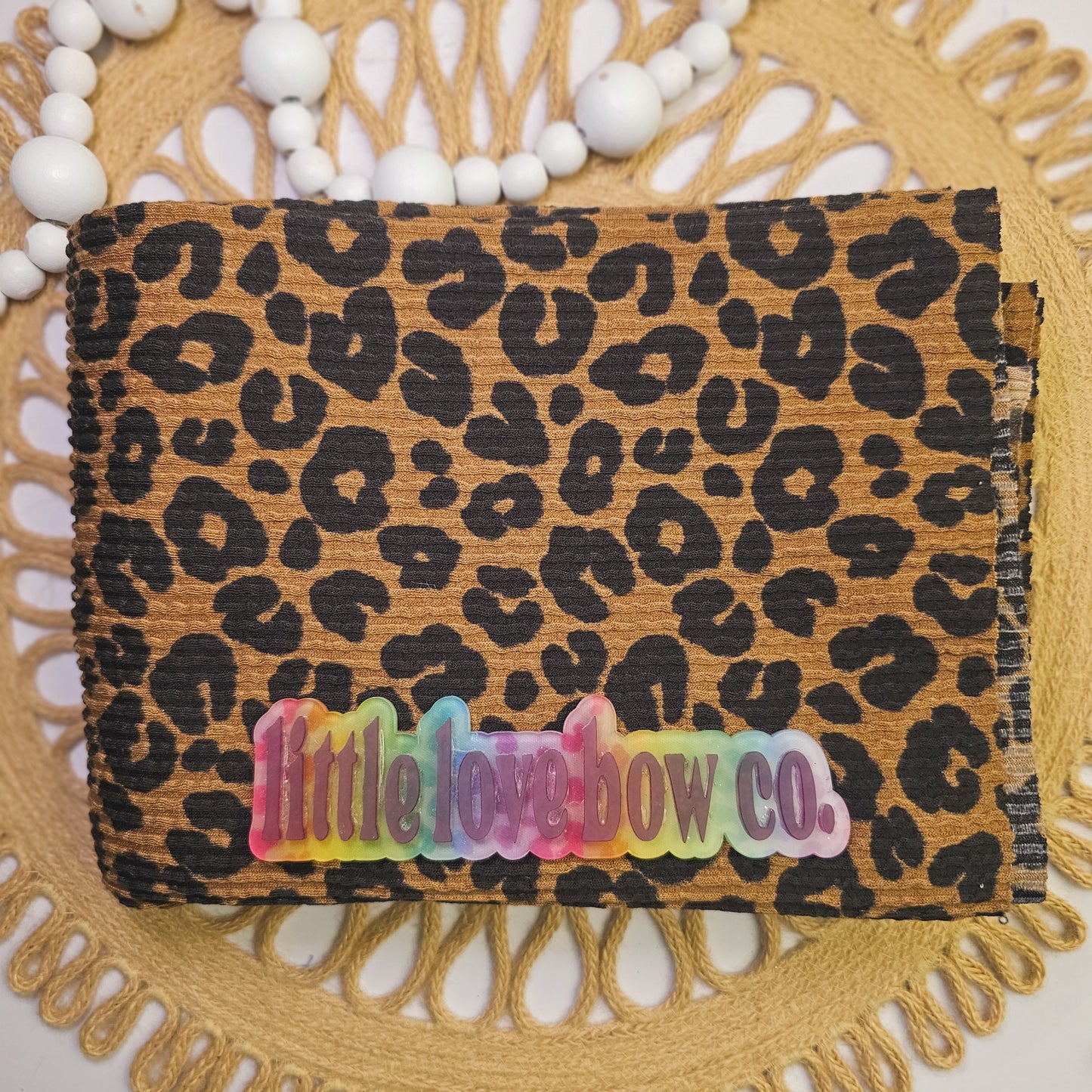 Dark Wavy Leopard Print