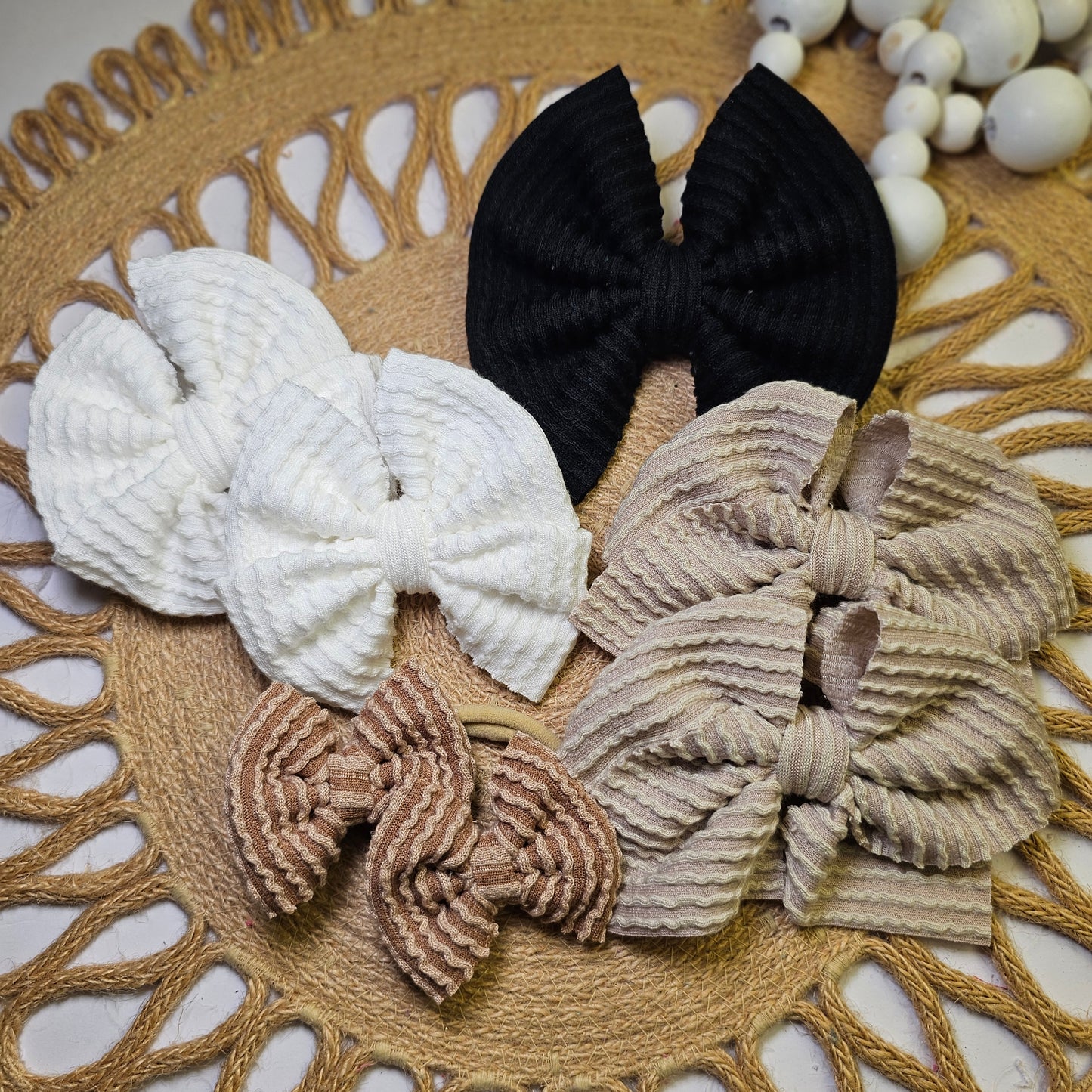 BTS Neutrals: Light Brown Wavy Rib