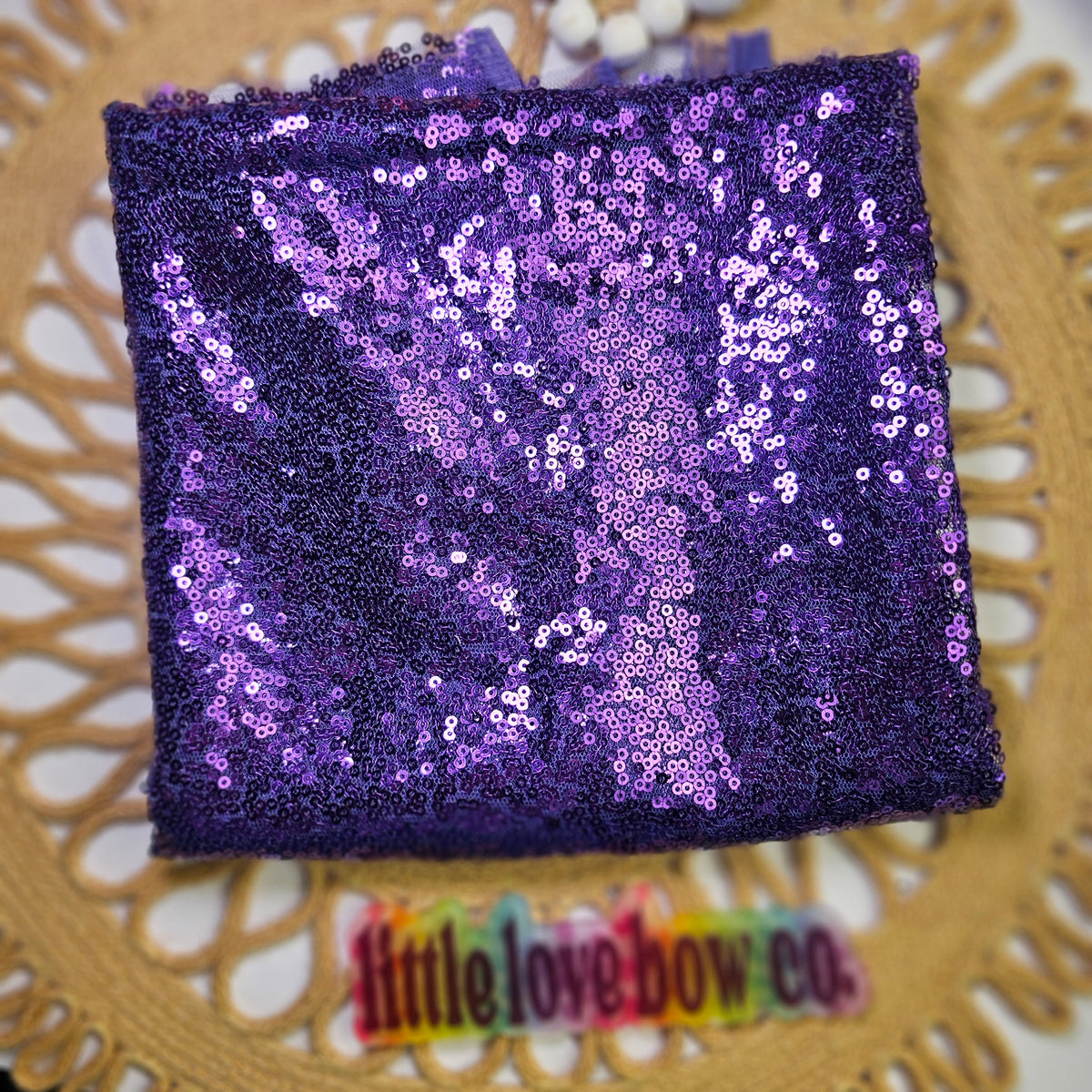 Purple Mini Sequin