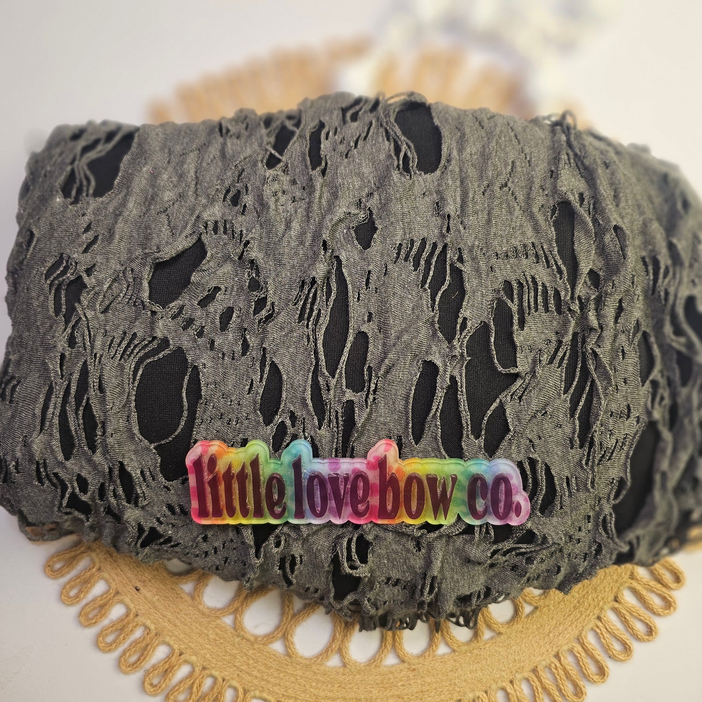 Spooky Shredded Fabric