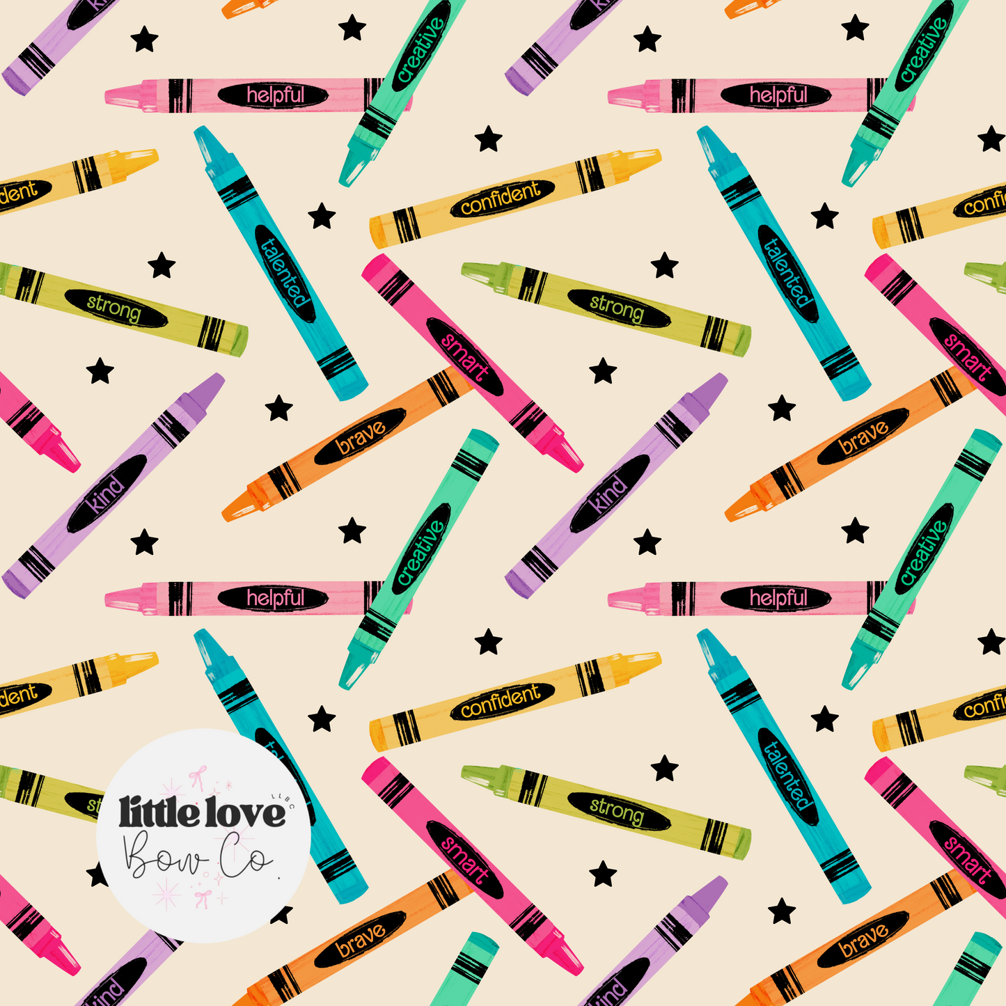 Back to School Affirmation Crayons