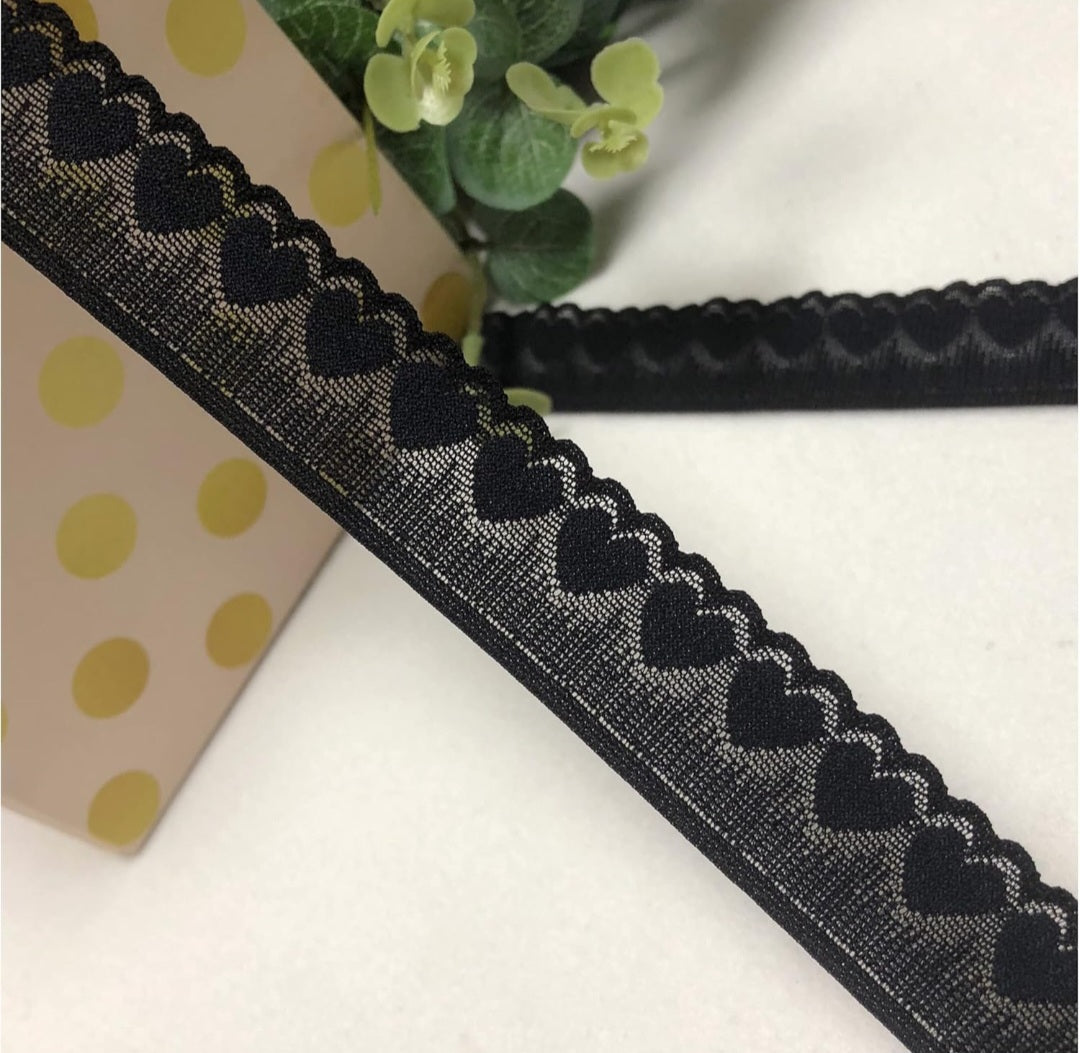 White & Black Lace Trim Add On