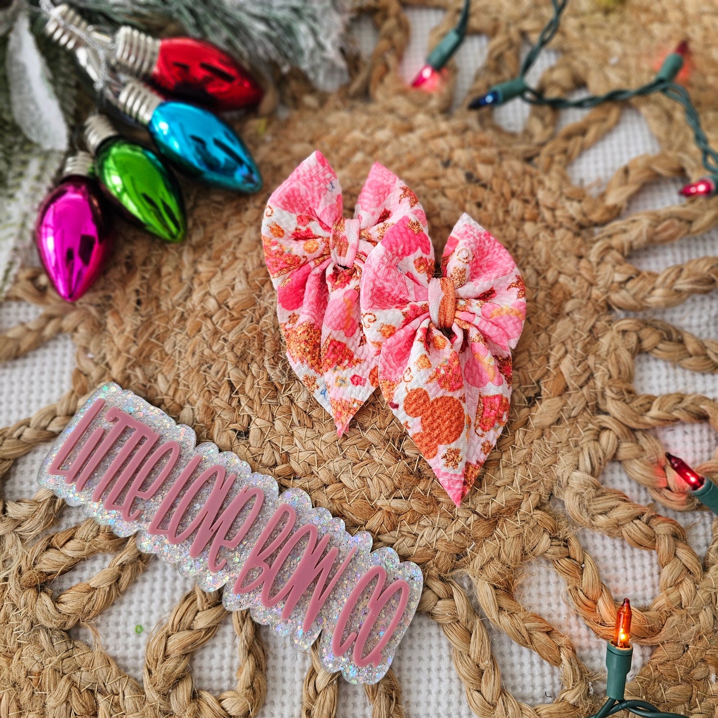 Pink Mousey Christmas