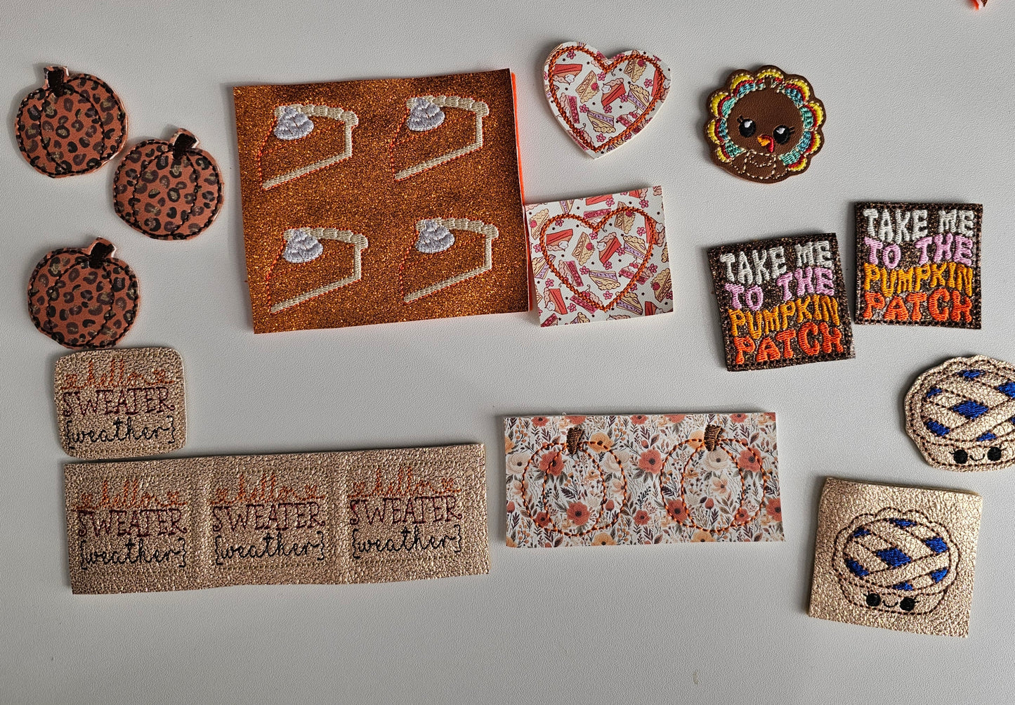 Thanksgiving Feltie Add Ons