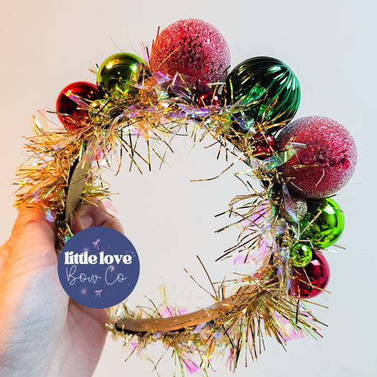 Red, Green & Gold Headband