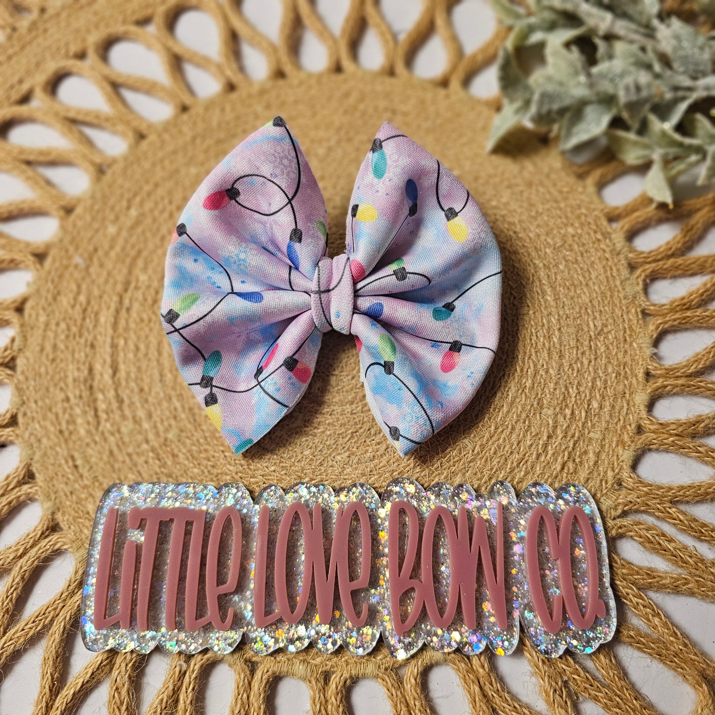 4" Pastel Christmas Lights (specify clips or nylon in checkout notes)