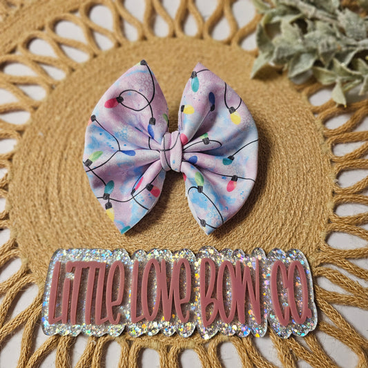 4" Pastel Christmas Lights (specify clips or nylon in checkout notes)