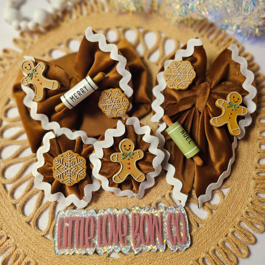 Gingerbread Cookie Bows