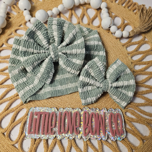 Sage Green Stripes