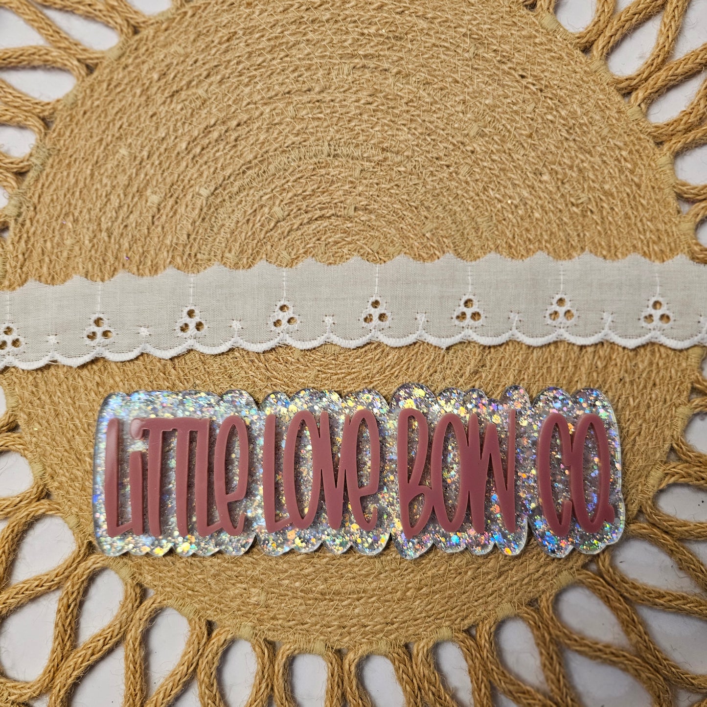 White Eyelet Trim