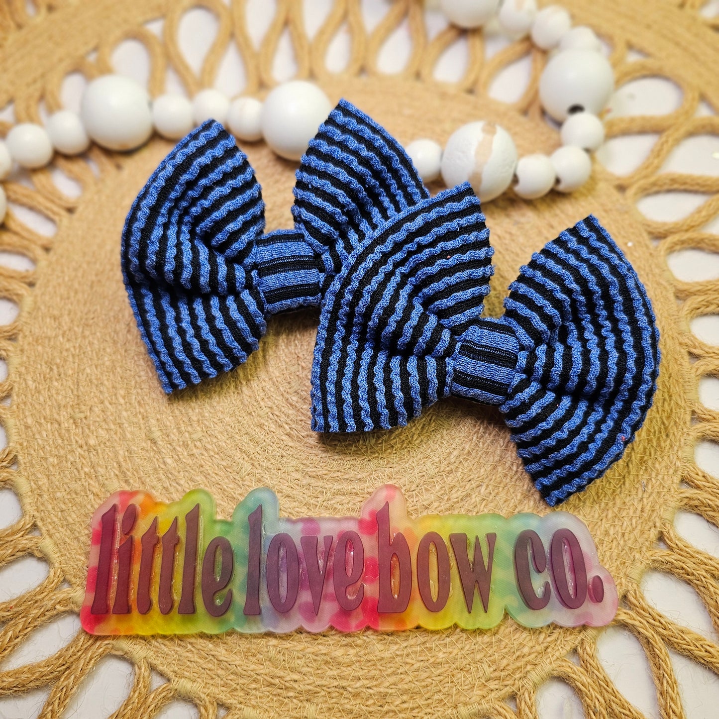 Royal Blue Wavy Rib