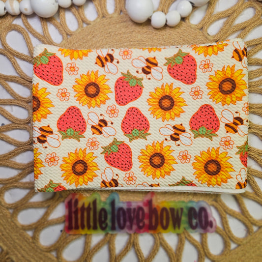 Sunflower & Strawberries