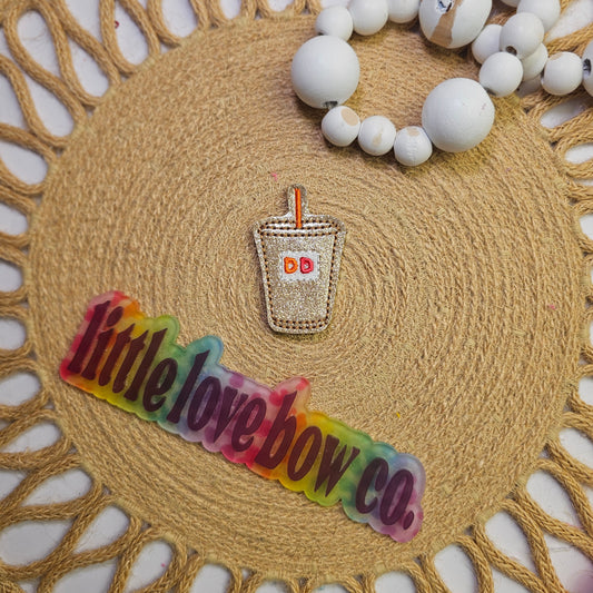Dunkin Coffee Feltie
