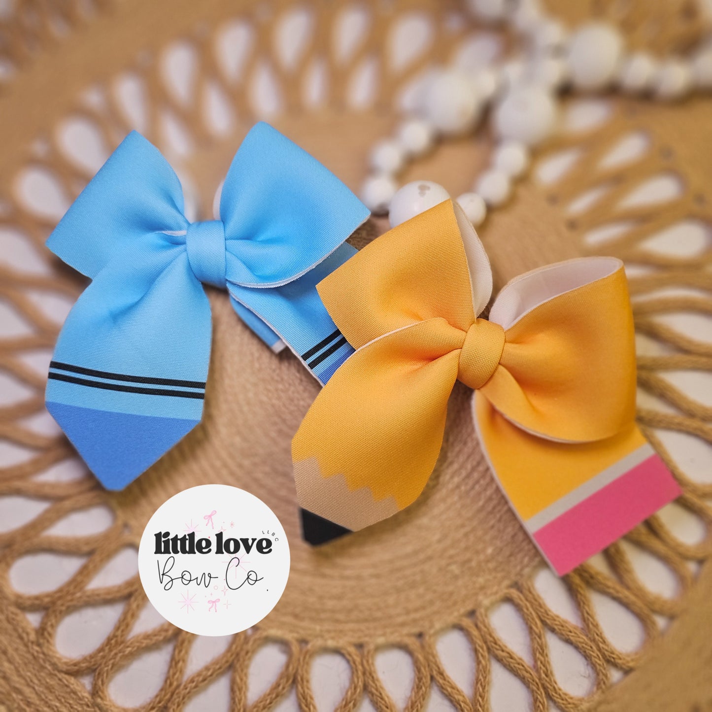 Crayon & Pencil Sailor Bows