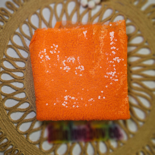 Orange Mini Sequin