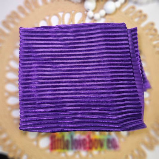 Purple Velvet Rib