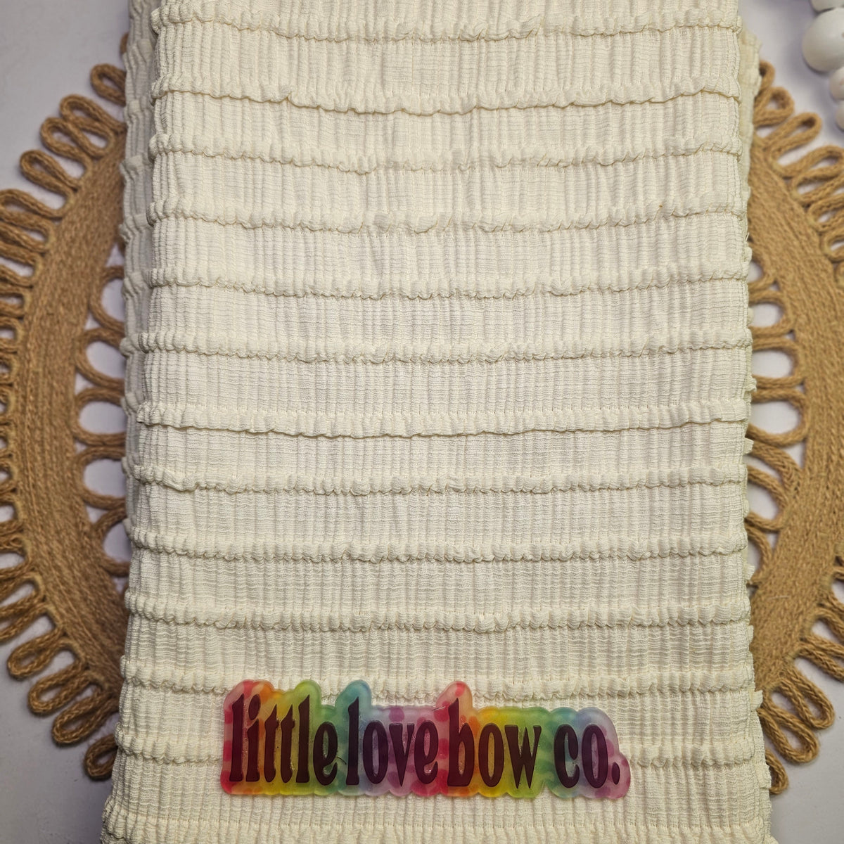 Creme Ruffle