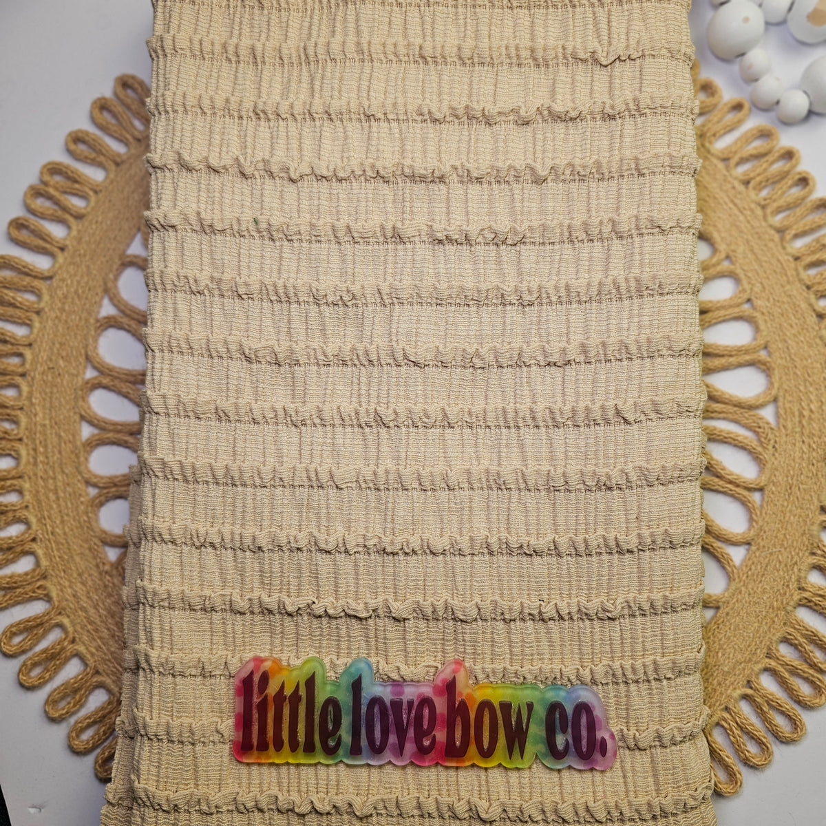 Light Brown Ruffle