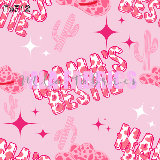 Mama's Bestie Cow Print