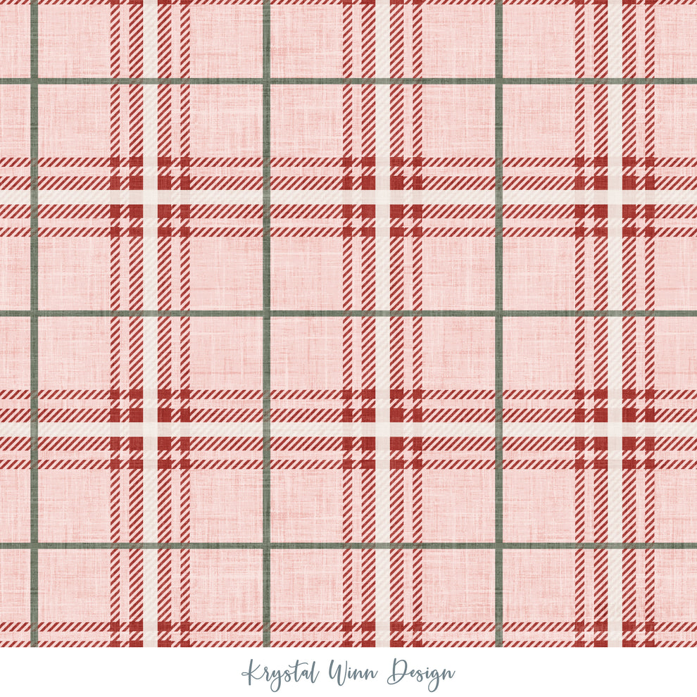 Red Christmas Plaid