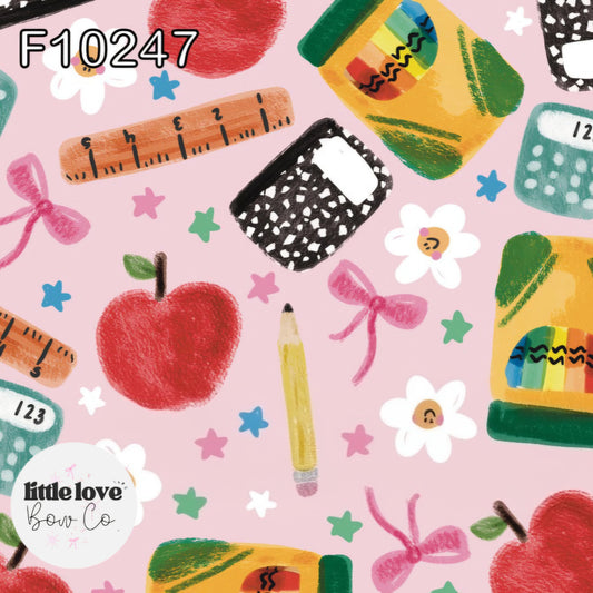 Bows & Back to School Supplies