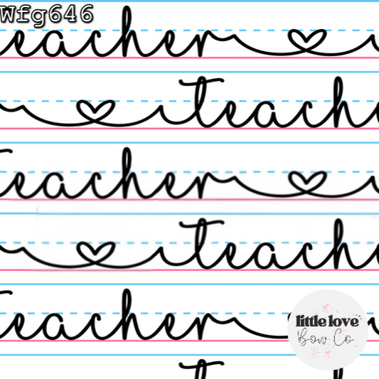 Cursive Teacher